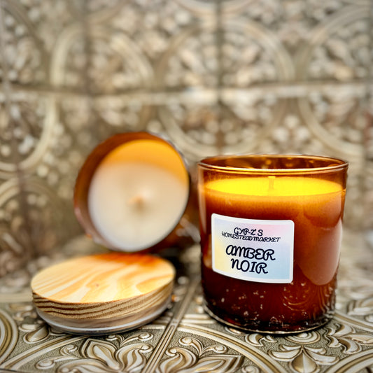 Amber Noir Candle