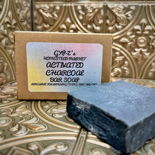 Activated Charcoal Soap Bar