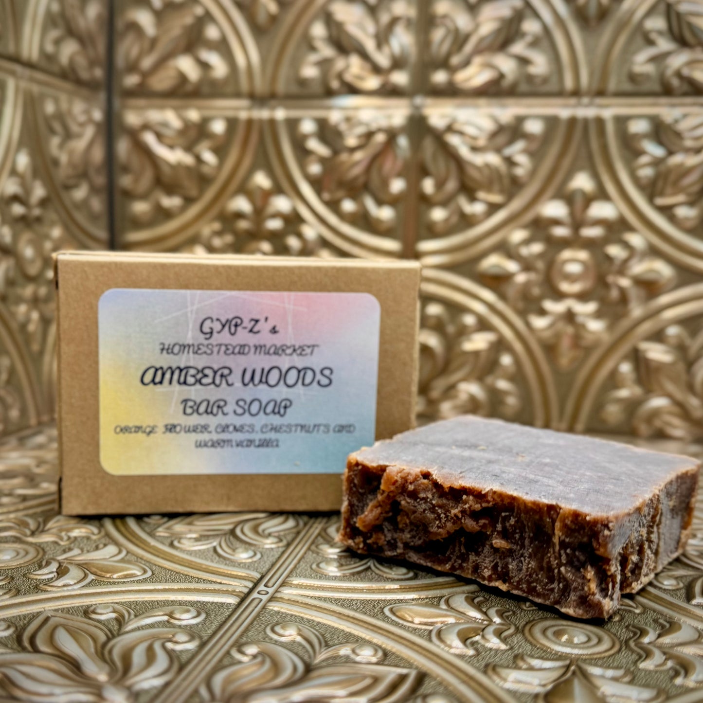 Amber Woods Soap Bar